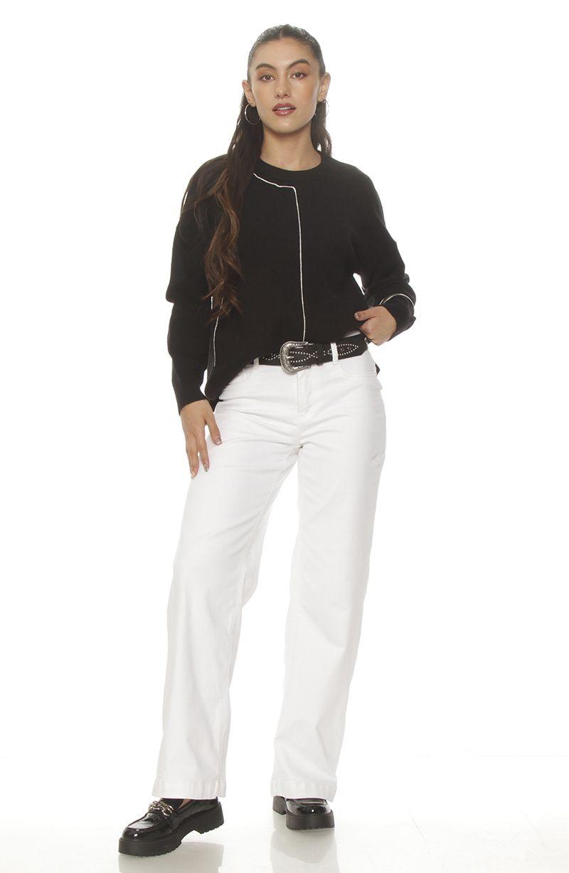 Sweater Escote Redondo Manga Larga-2