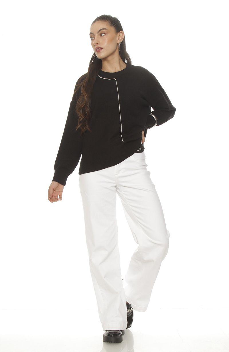 Sweater Escote Redondo Manga Larga-3