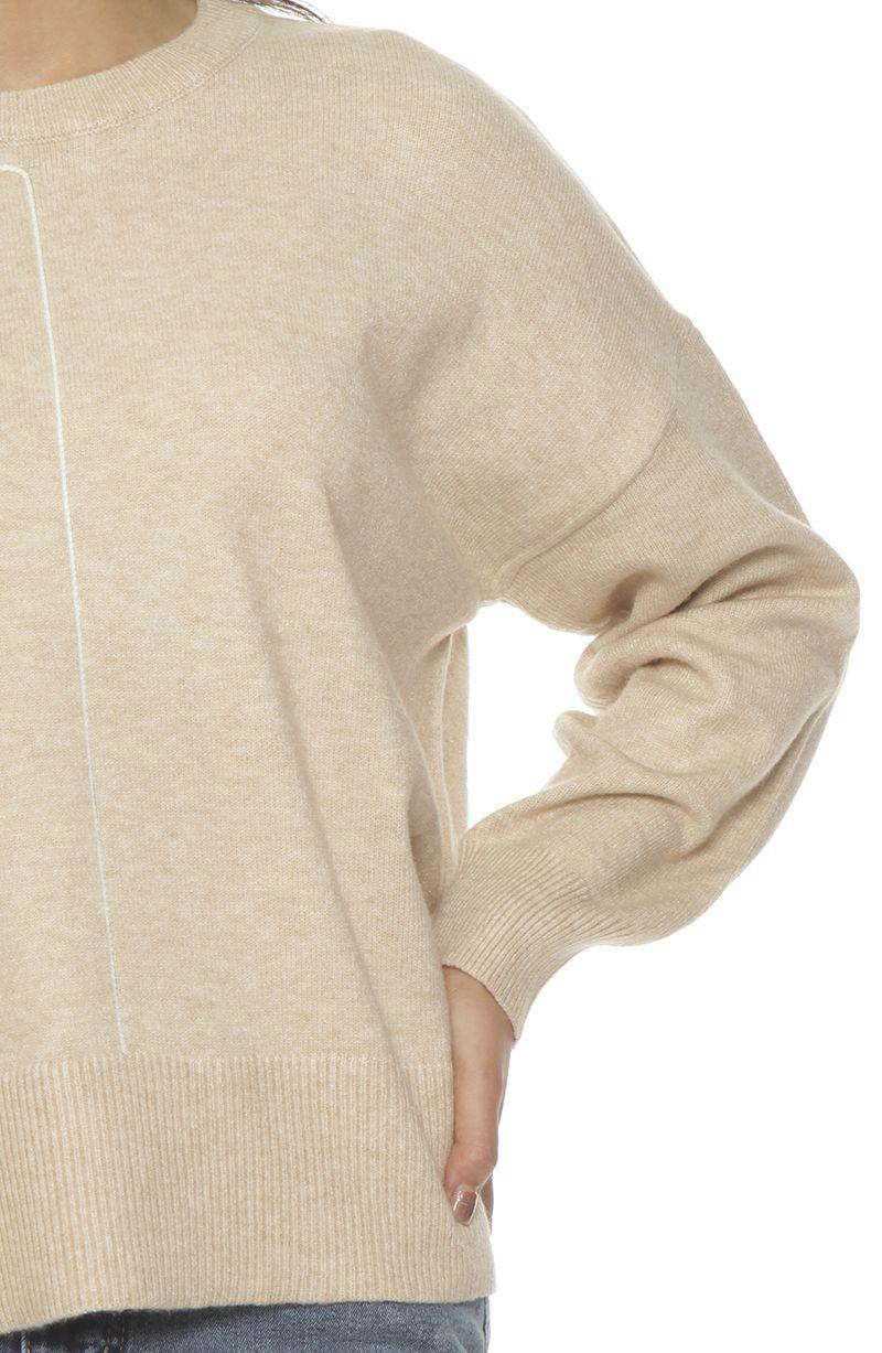 Sweater Escote Redondo Manga Larga-1