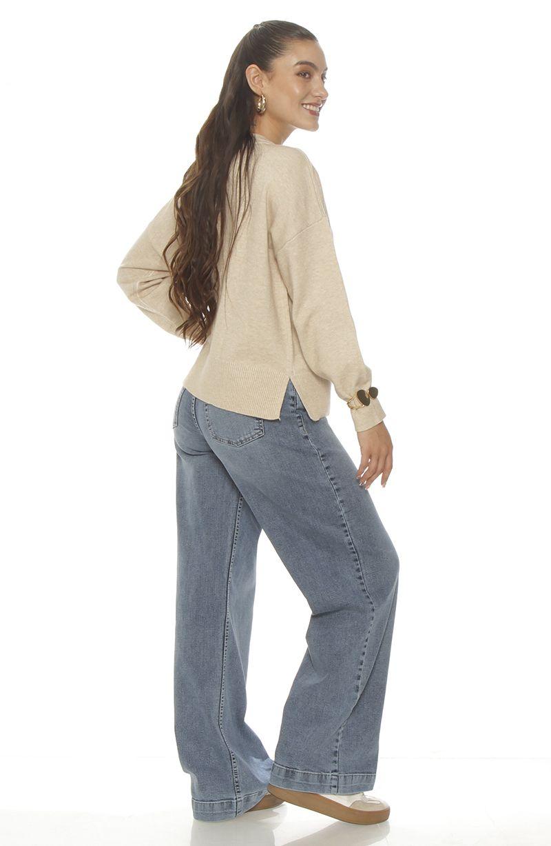 Sweater Escote Redondo Manga Larga-7