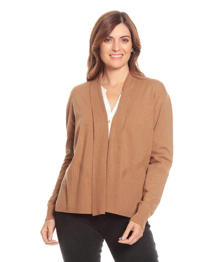 Chaleco Manga Larga Abierto-1