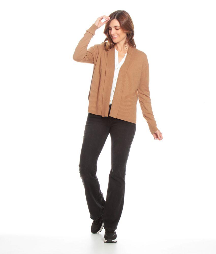 Chaleco Manga Larga Abierto-2