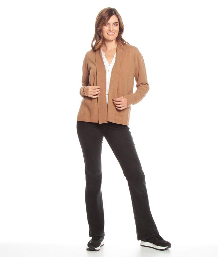 Chaleco Manga Larga Abierto-3