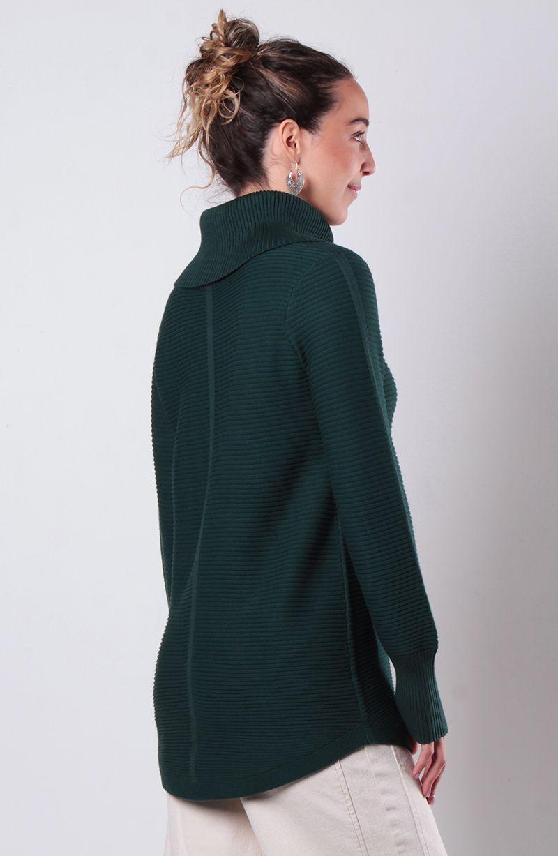 Sweater Cuello Alto Manga    Larga-2
