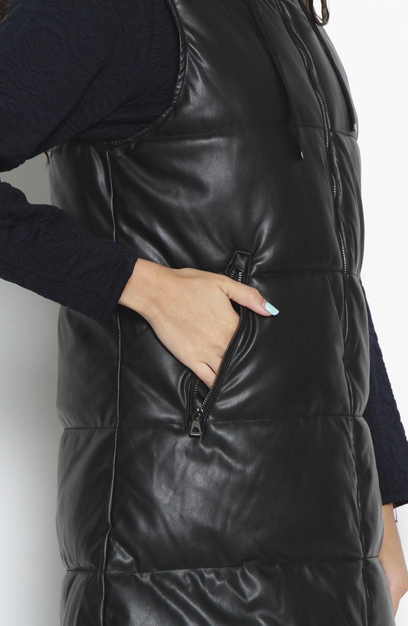 Parka  Sin Manga Puffer Lisa-2