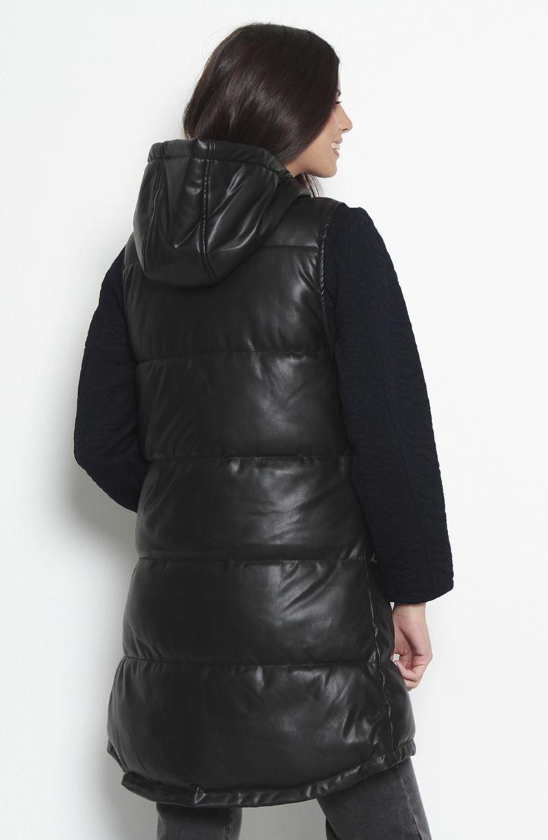 Parka  Sin Manga Puffer Lisa-6