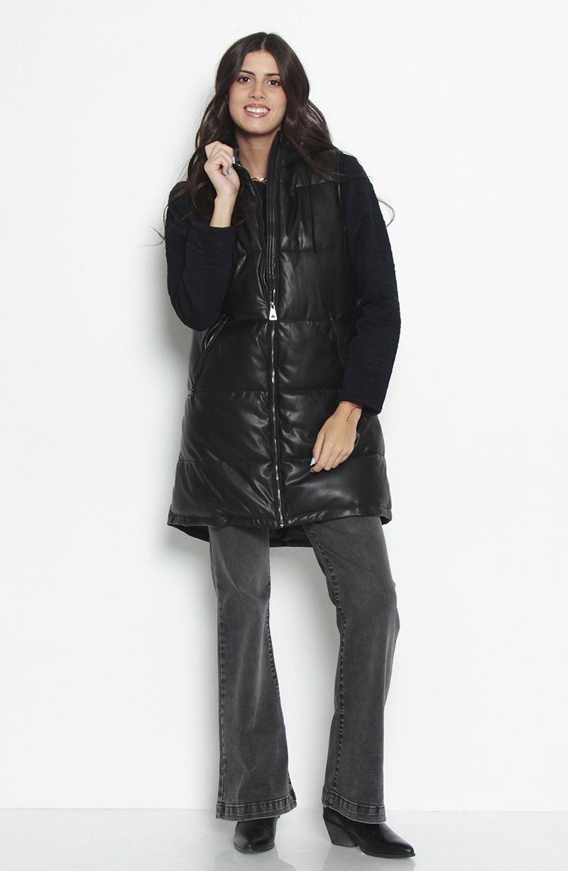 Parka  Sin Manga Puffer Lisa-5