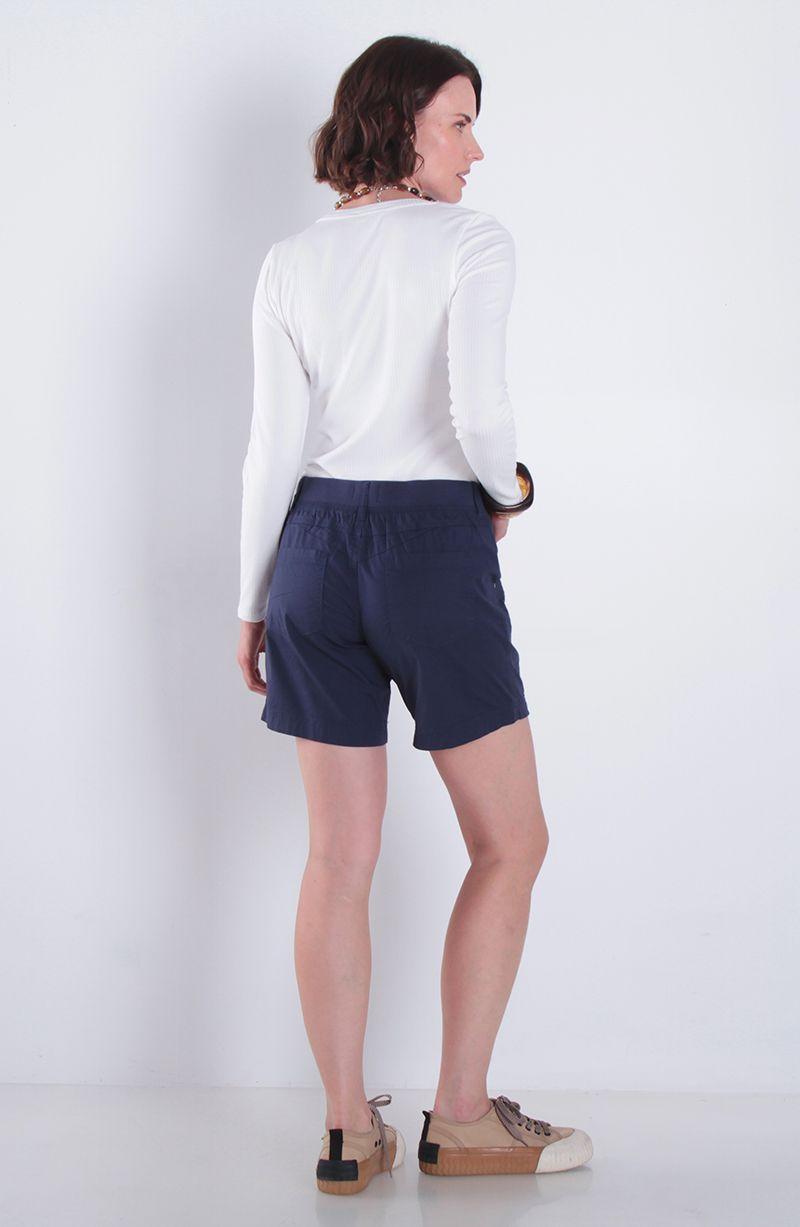 Short Cargo Tiro Alto Pretina Basica 1 Boton-7