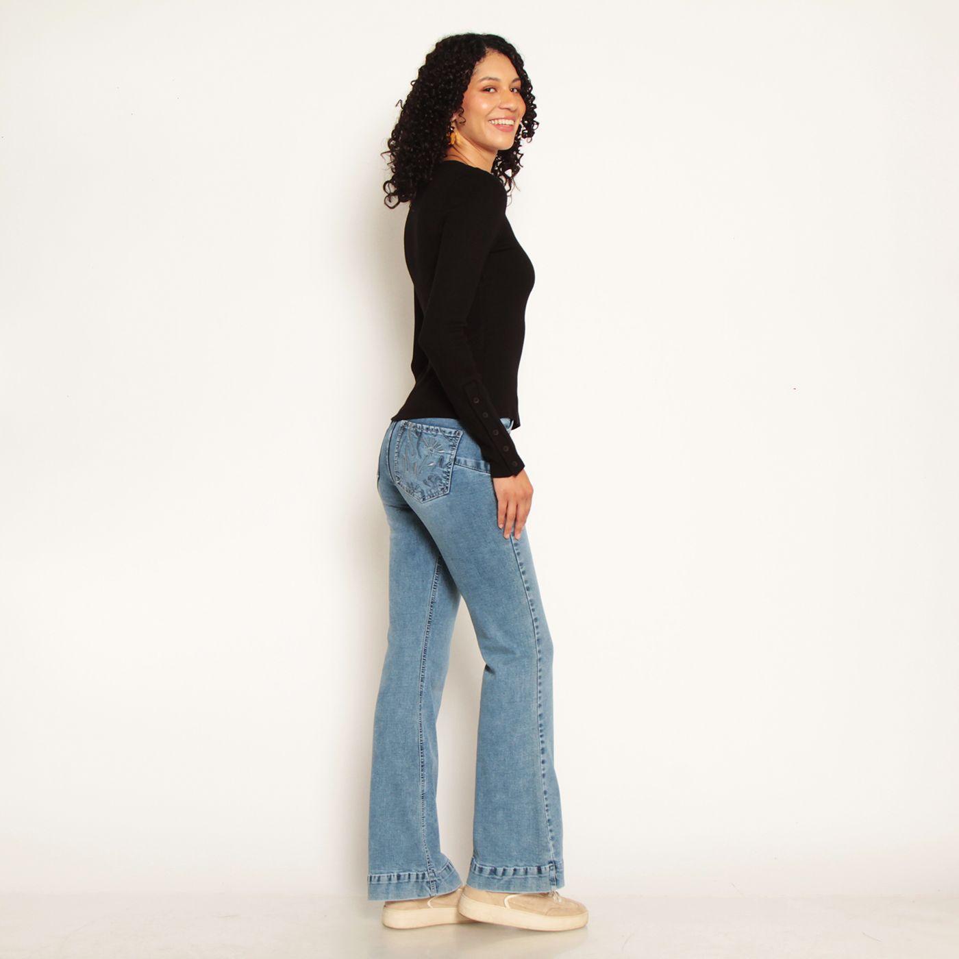 Polera Manga Larga   Escote Redondo-5