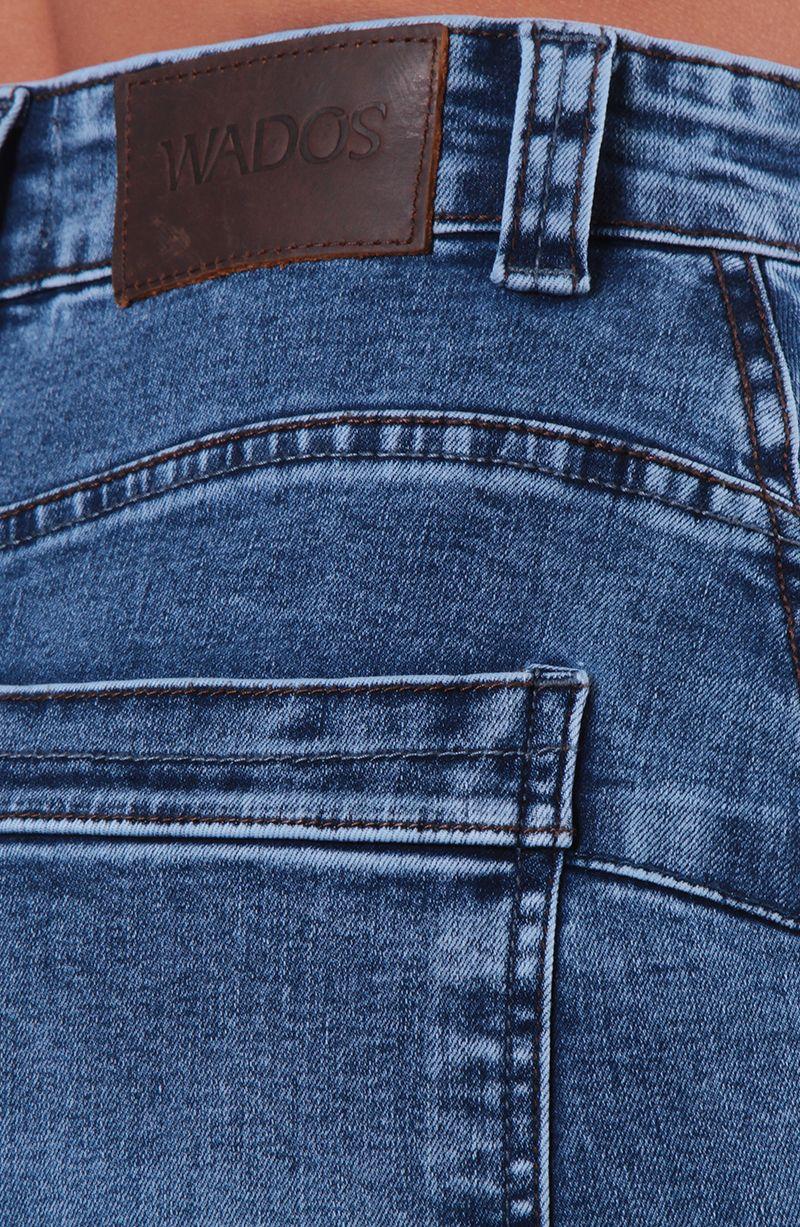 Jeans Cargo  Recto Tiro Alto  Pretina Un Boton-4