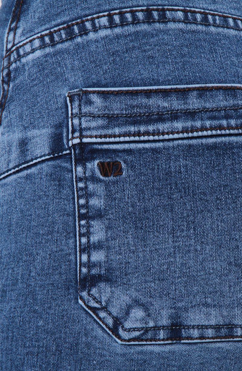 Jeans Cargo  Recto Tiro Alto  Pretina Un Boton-6