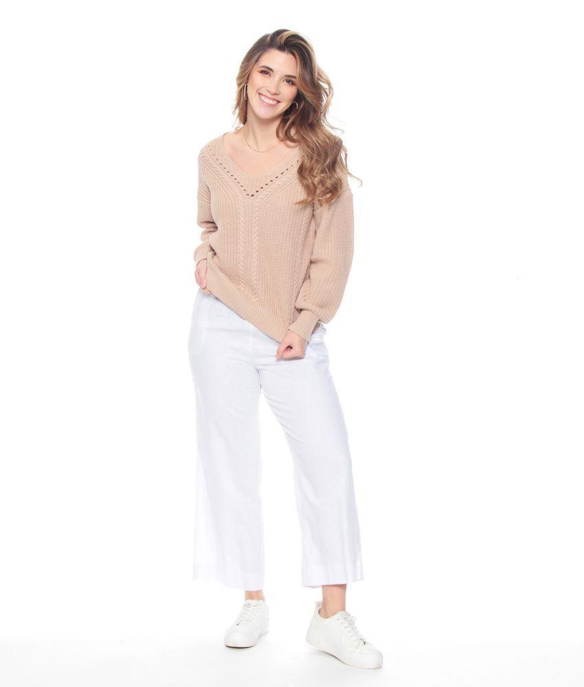 Sweater Manga Larga  Escote Redondo-3
