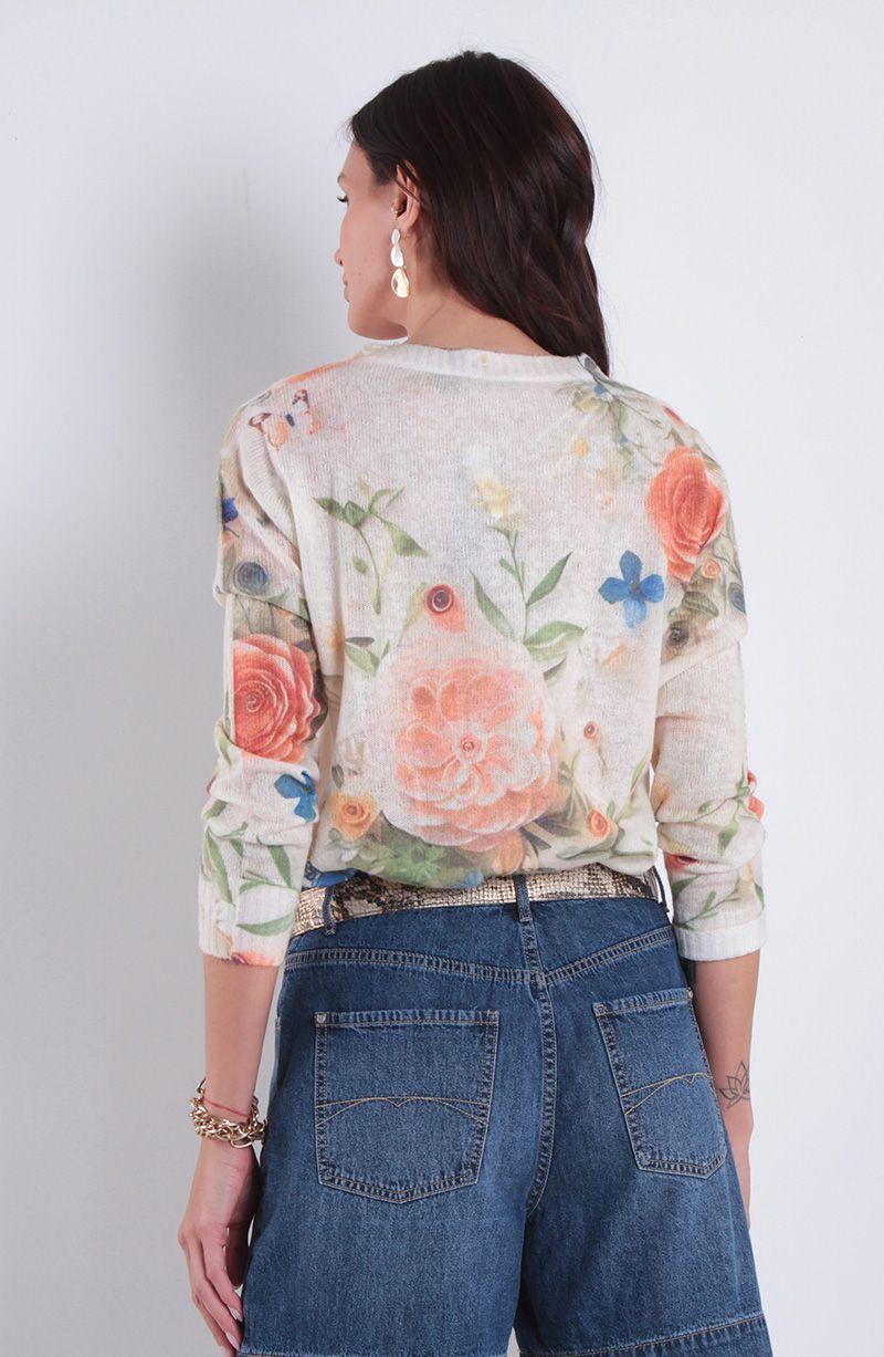 Sweater Sublimado Manga Larga Escote Redondo-3