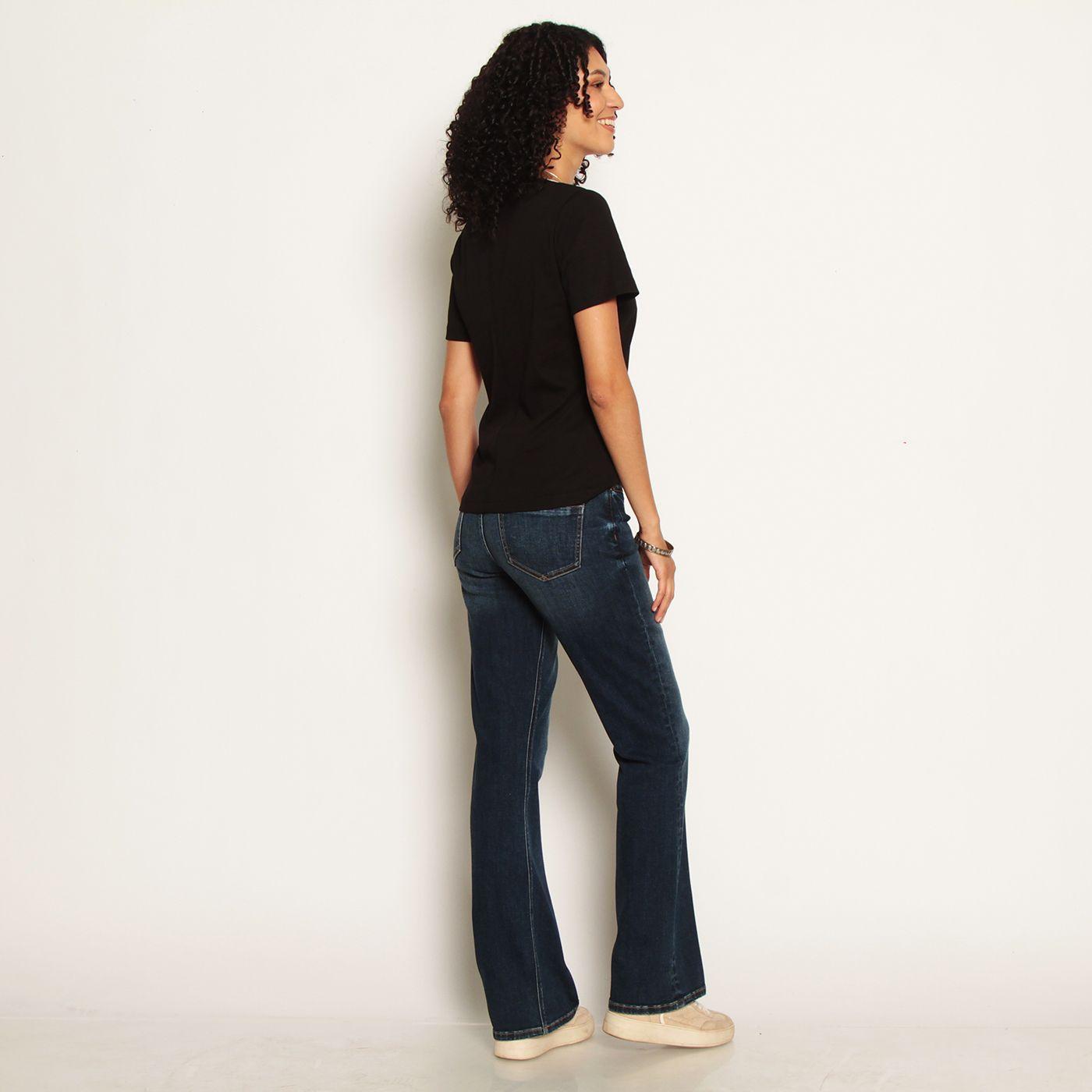 Polera Manga   Corta Escote V-6