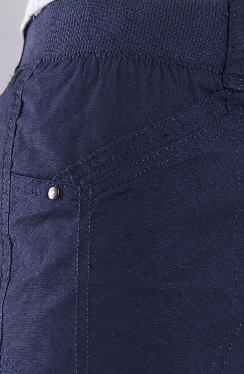 Pantalon Crop Tiro Alto Pretina Basica 1 Boton-3