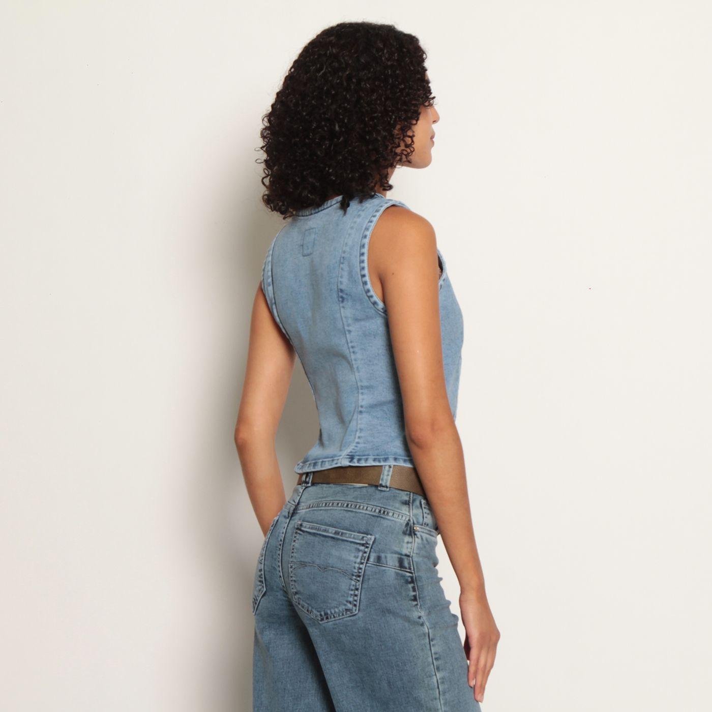 Chaqueta Vest Denim-3