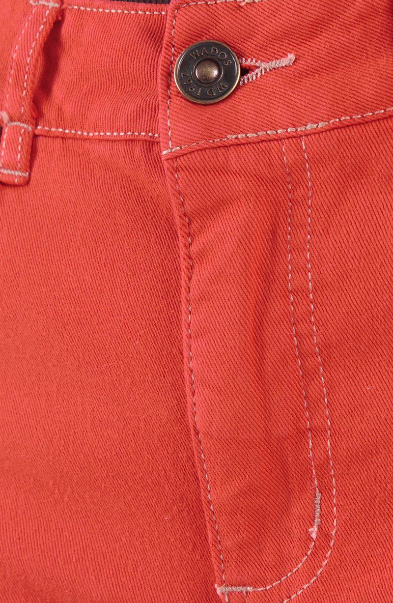Jeans Wide Leg Tiro Alto Pretina Basica 1 Boton-5