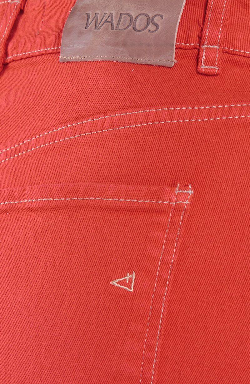 Jeans Wide Leg Tiro Alto Pretina Basica 1 Boton-7