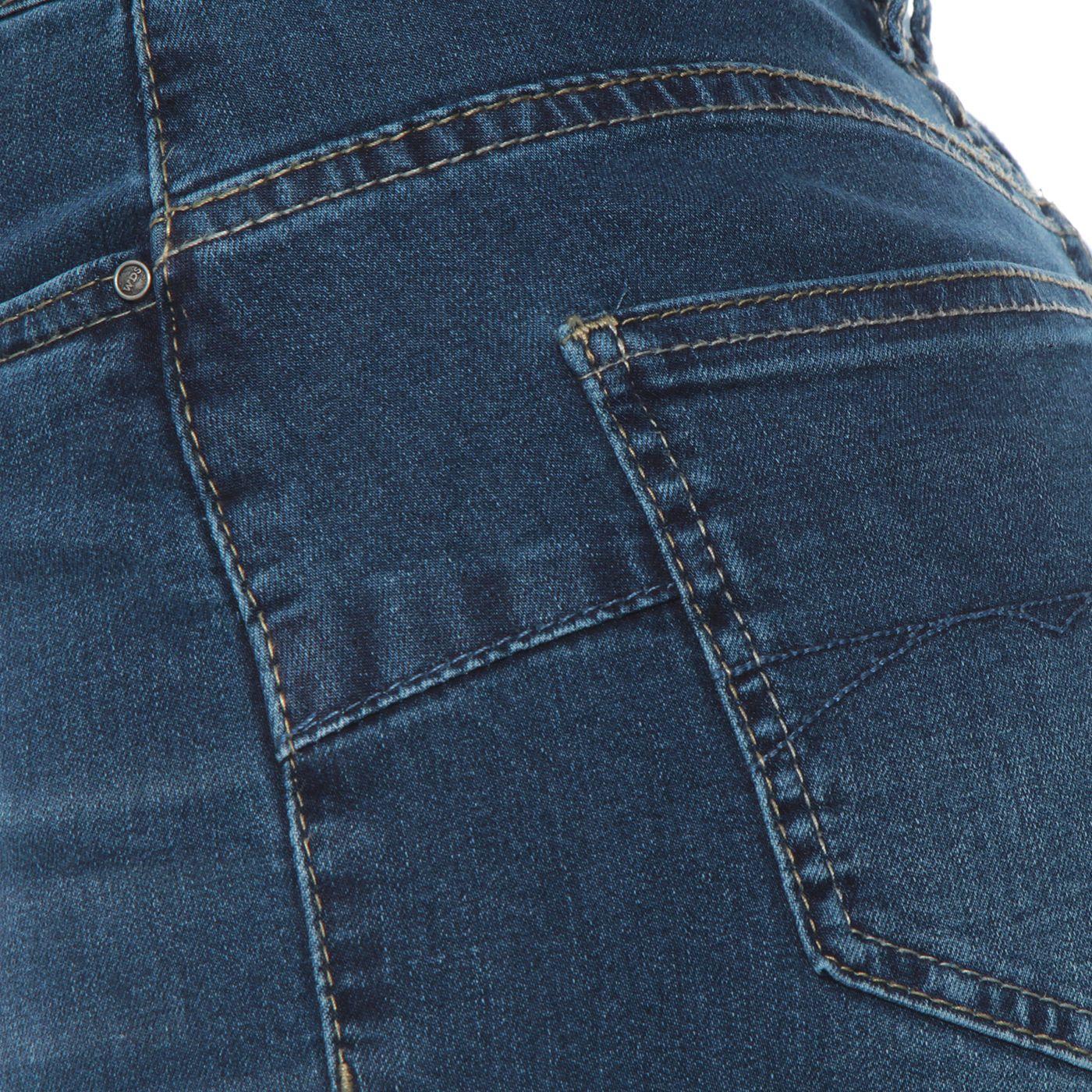 Jeans Wide Leg Tiro Alto Pretina 1 Boton-9