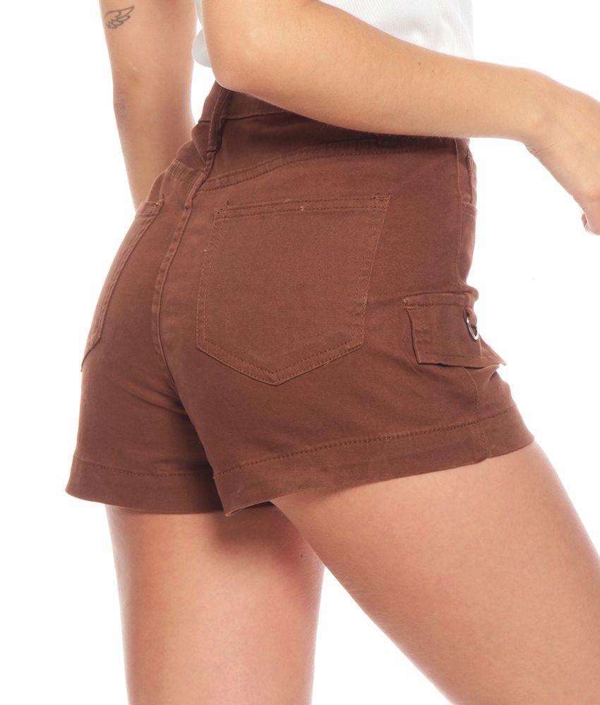 Short Cargo Pretina Un Boton Detalle Argolla Tapeta-7