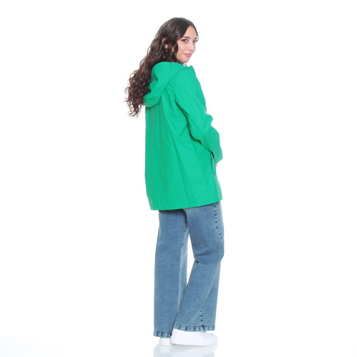 Chaqueta Impermeable Manga Larga Con Capucha-8