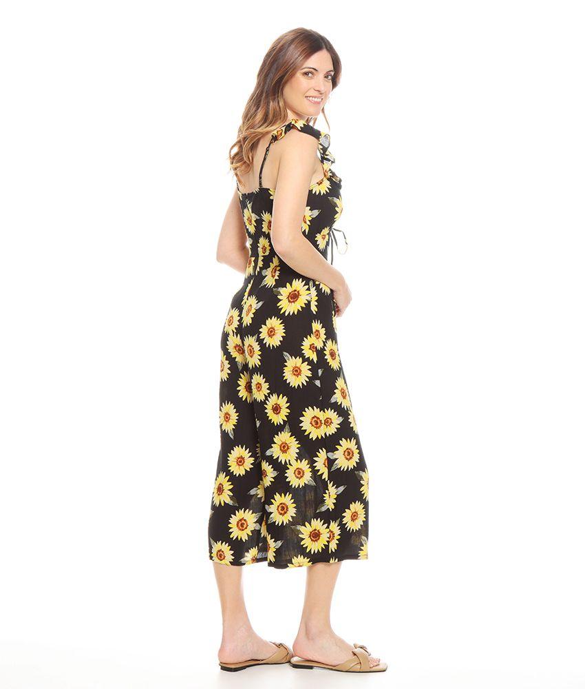 Enterito Sin Manga Tirante Ajustable Con Detalle Escote Pabilo-2