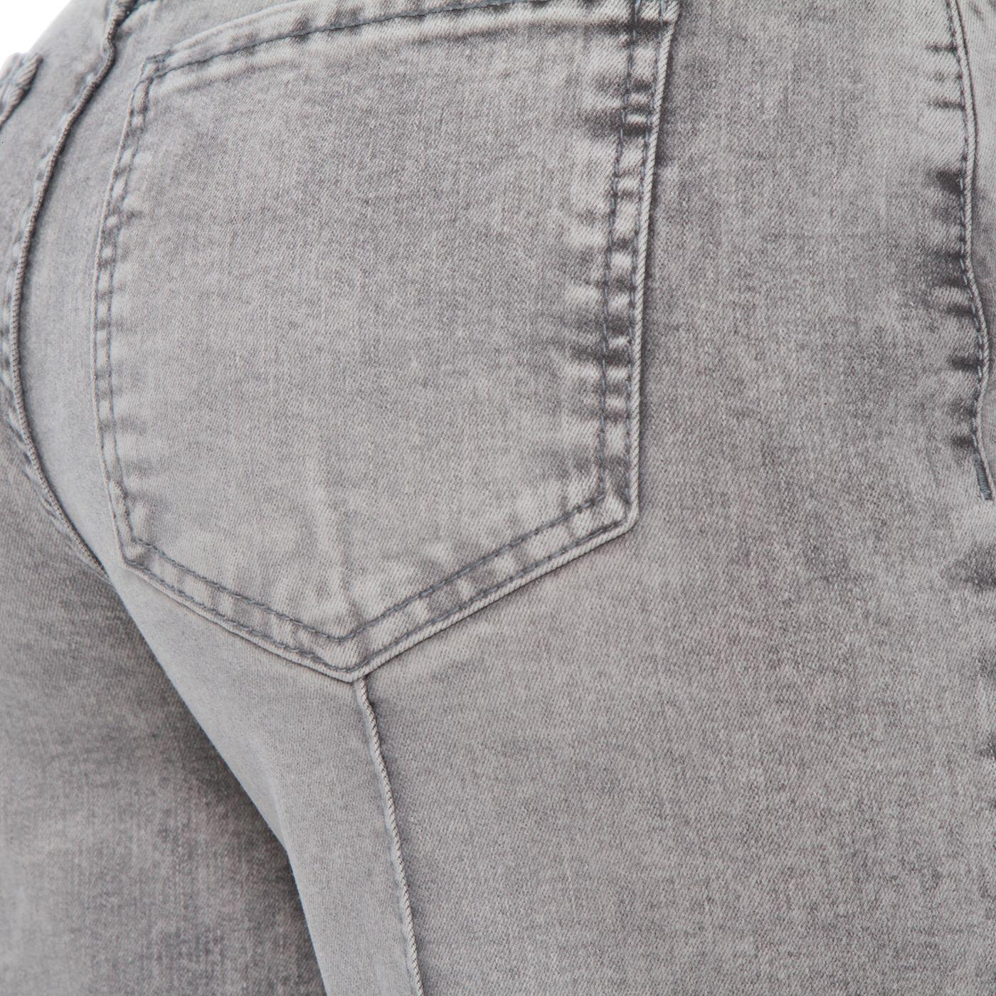 Jeans Recto Tiro Alto Pretina Basica Un Boton Alforza-7