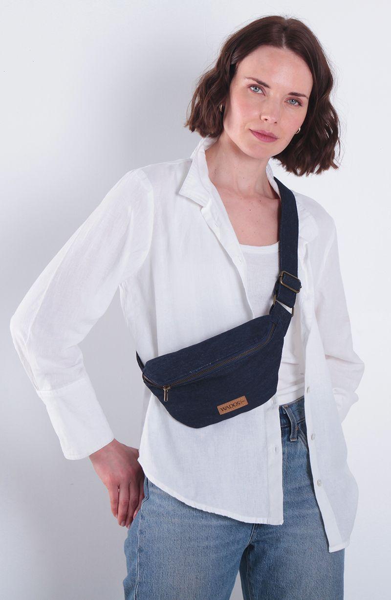 Banano Denim Con Lazo Ajustable-2