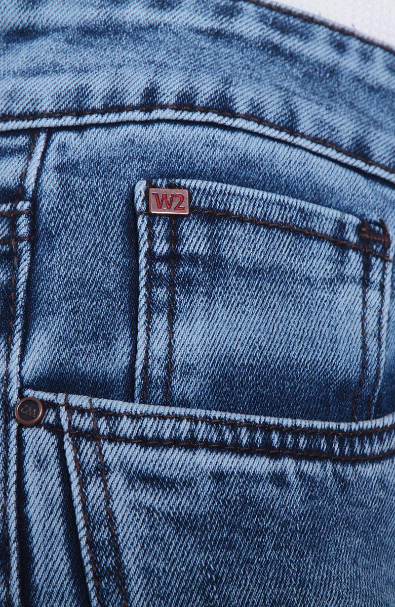 Jeans  Wide Tiro Alto  Pretina Un Boton Pierna Con Corte Costado-5