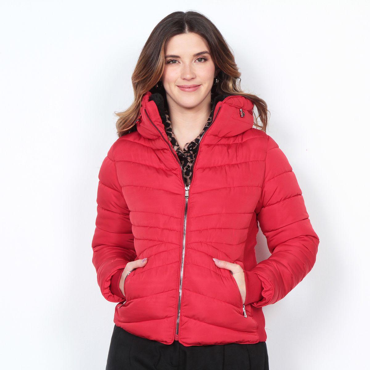 Parka Wados Manga Larga Con Capucha Interna Y PuÑo En Costado-0