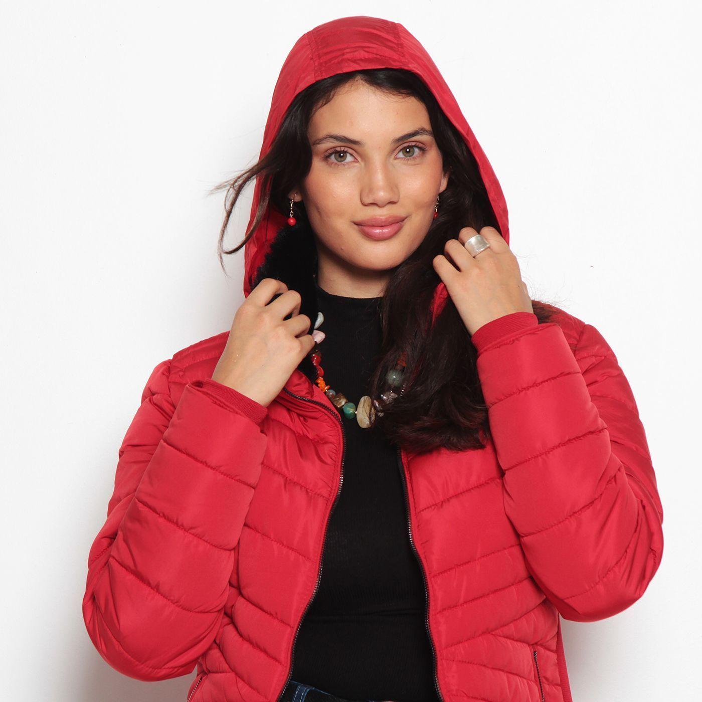 Parka Wados Manga Larga Con Capucha Interna Y PuÑo En Costado-5