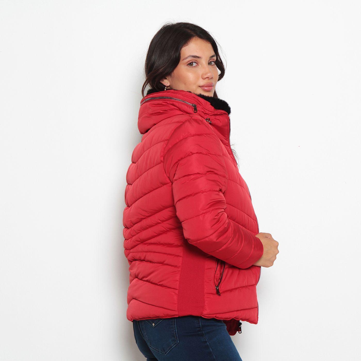 Parka Wados Manga Larga Con Capucha Interna Y PuÑo En Costado-7