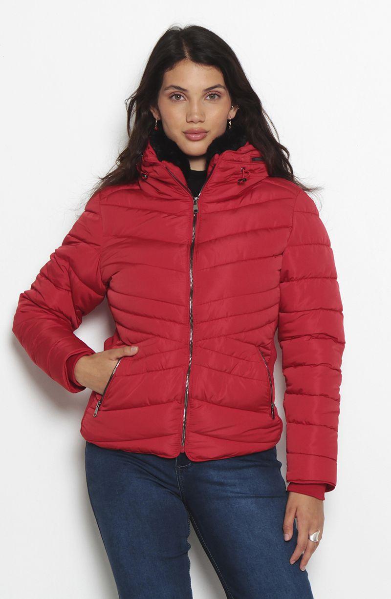 Parka Wados Manga Larga Con Capucha Interna Y PuÑo En Costado-0