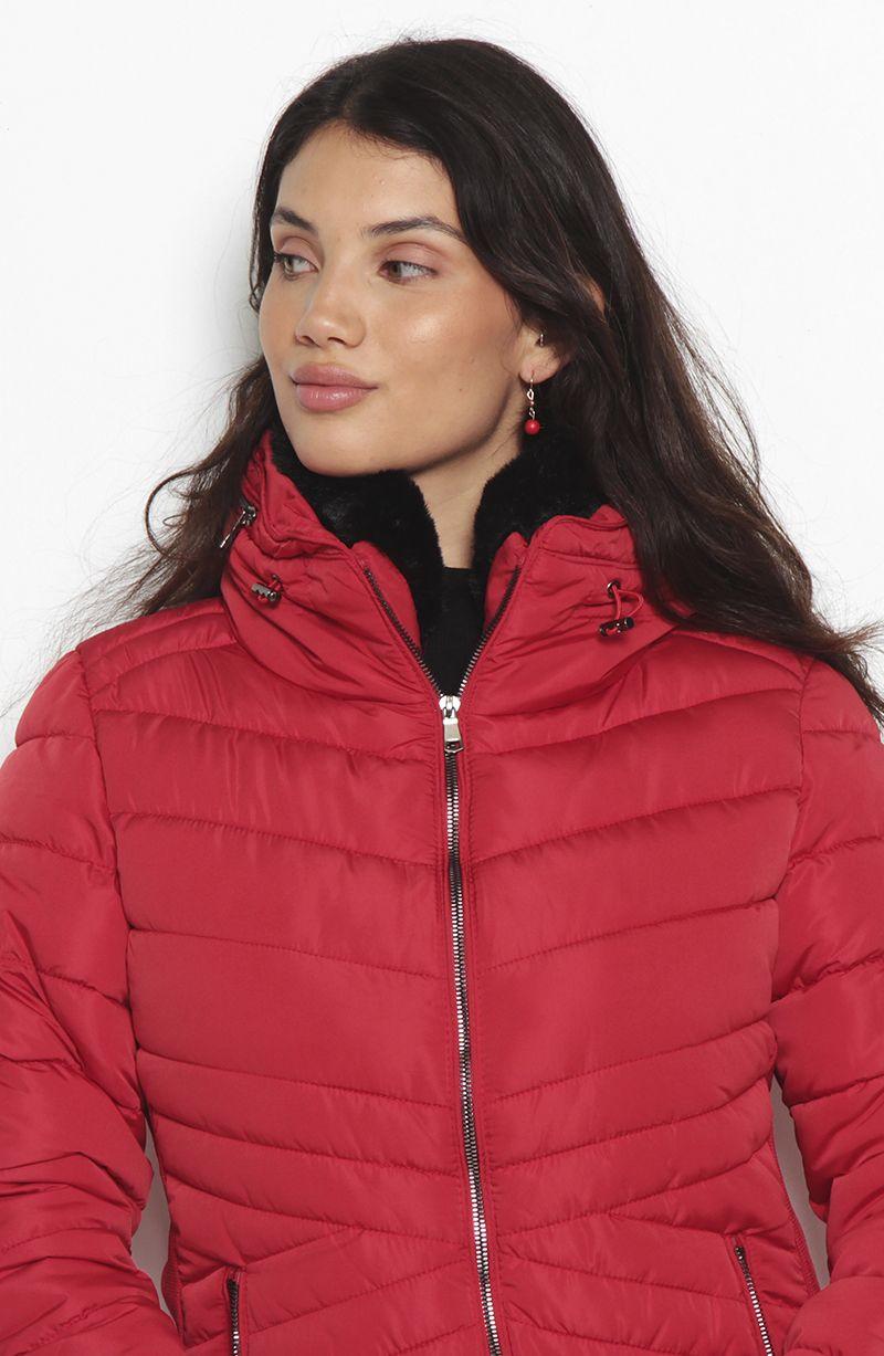 Parka Wados Manga Larga Con Capucha Interna Y PuÑo En Costado-1