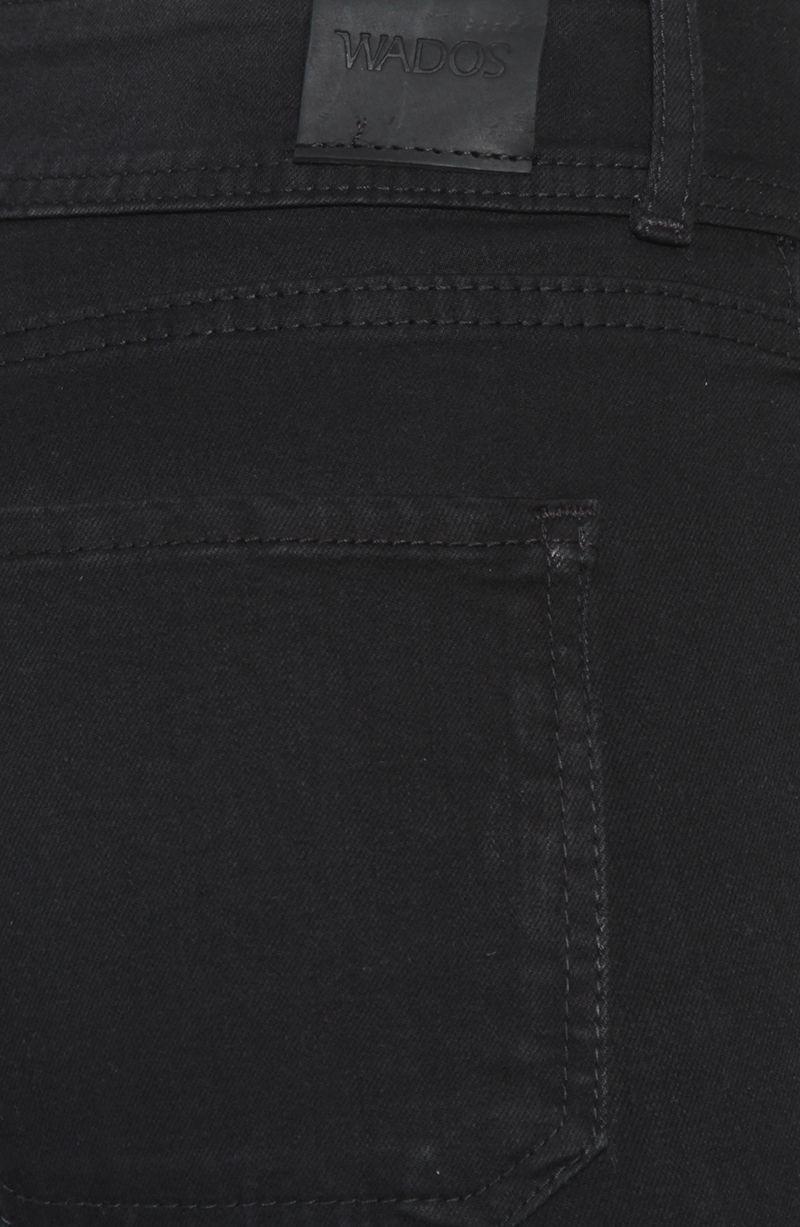 Jeans Cargo Tiro Alto Pretina Ancha Dos Botones  Pierna Flare-7