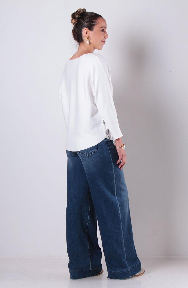 Sweater Sublimado Manga 3/4 Escote Redondo-4