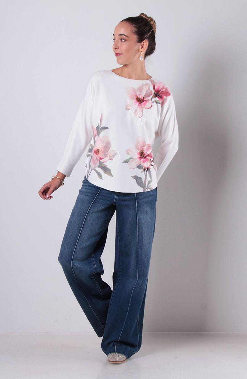 Sweater Sublimado Manga 3/4 Escote Redondo-6