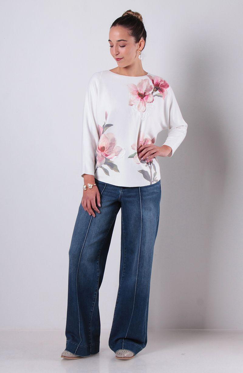 Sweater Sublimado Manga 3/4 Escote Redondo-7