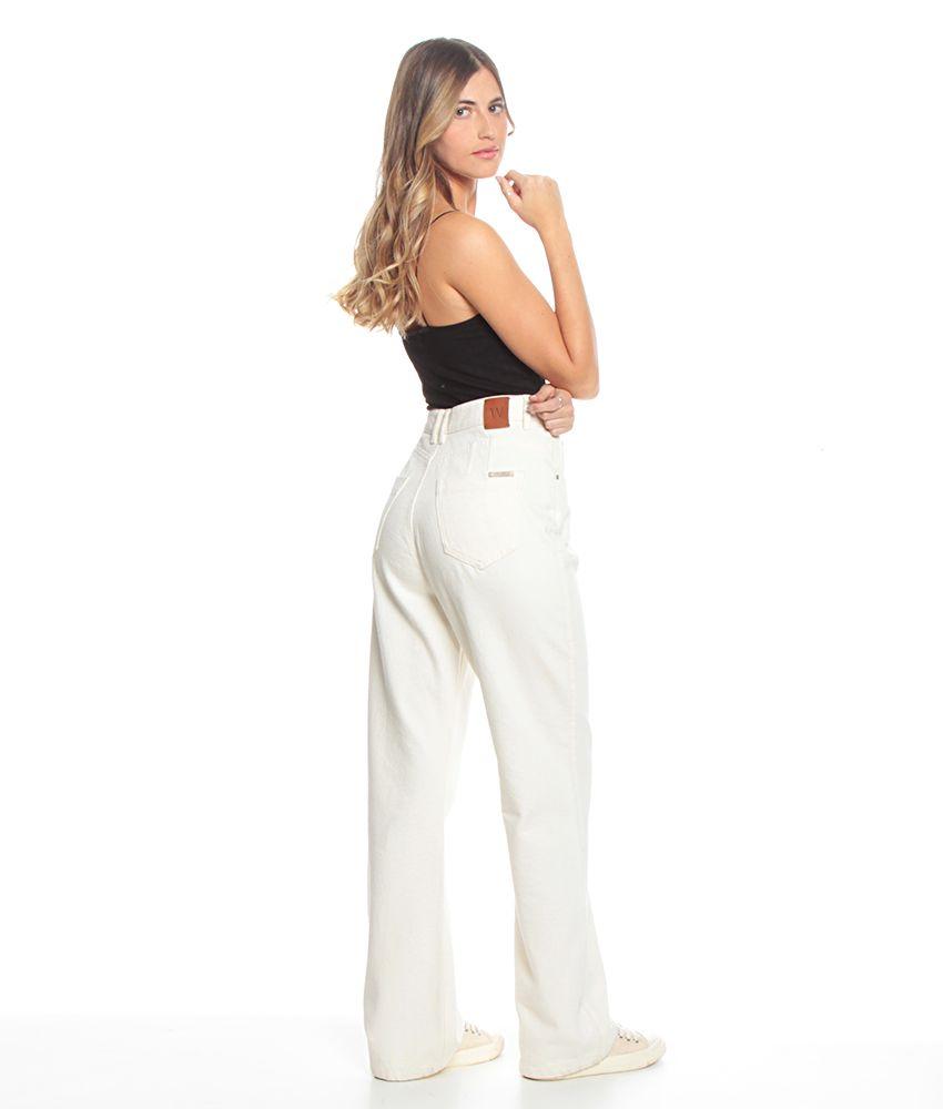 Jeans Recto Tiro Alto Push In Push Up Pretina Un Boton-5