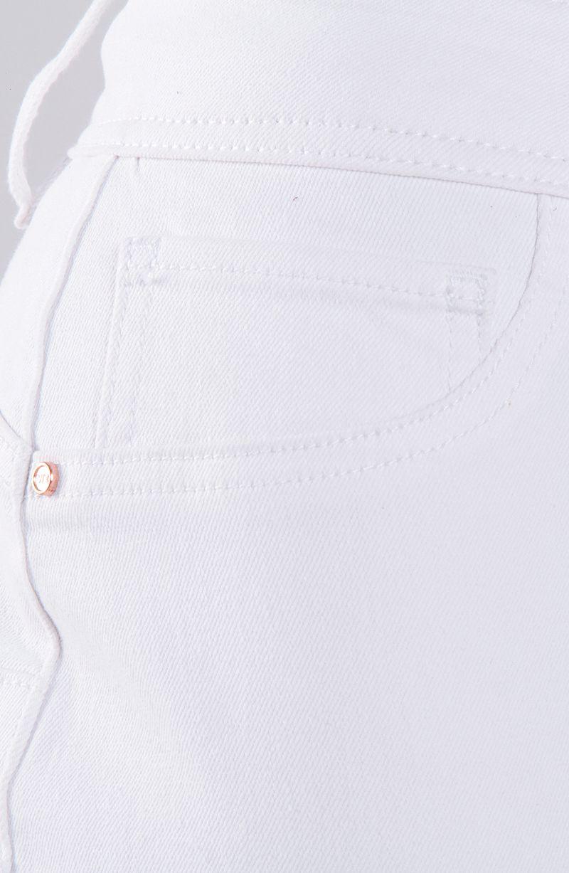 Jeans Recto Tiro Alto Pretina Media 2 Botones-5
