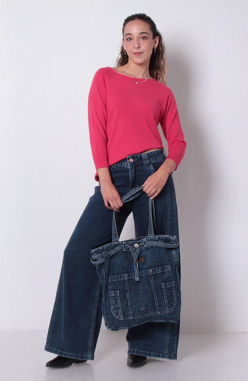 Sweater Manga 3/4 Escote Bote-3