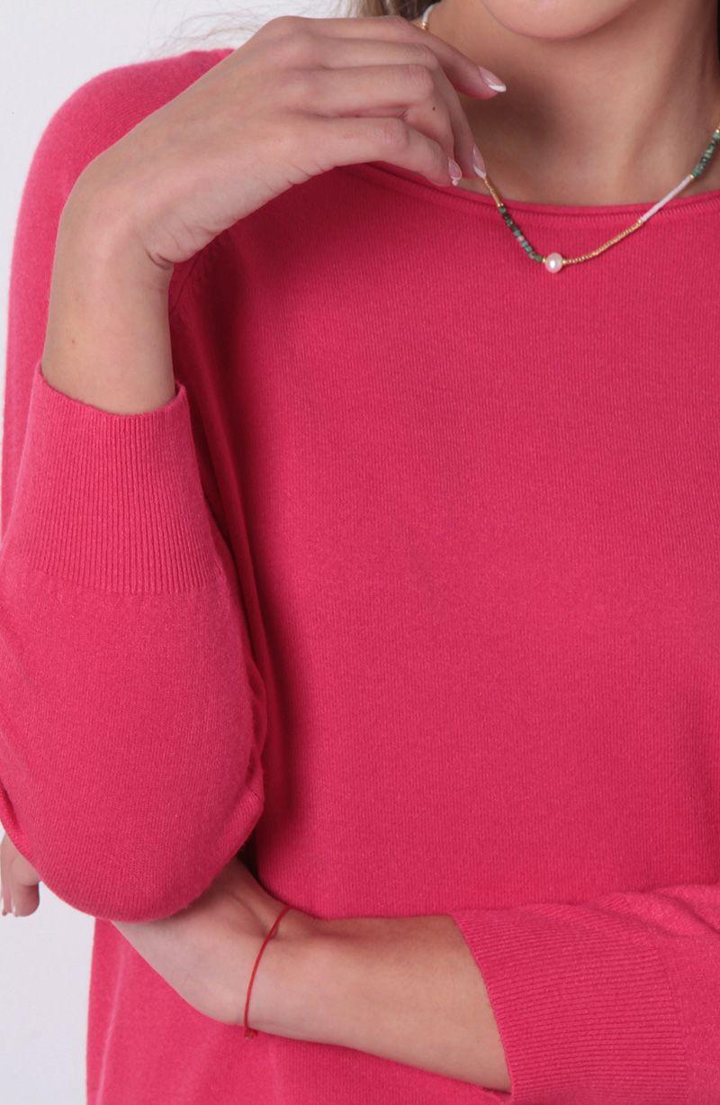 Sweater Manga 3/4 Escote Bote-4