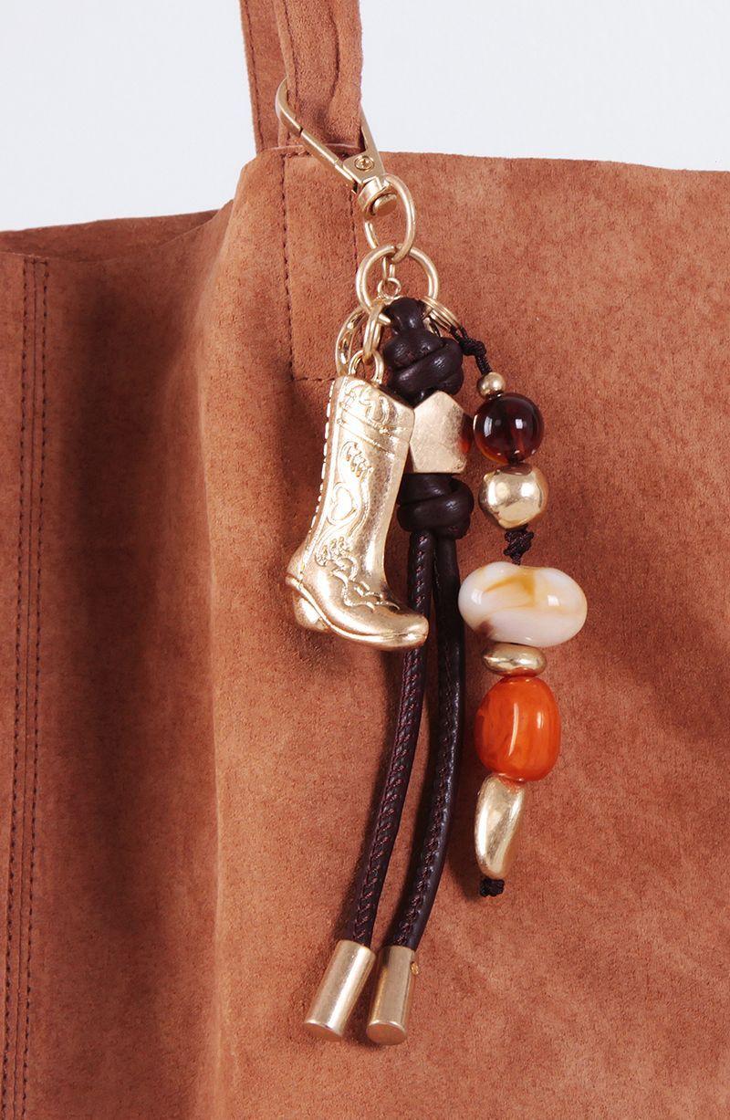Charm Bota Y Piedras-1
