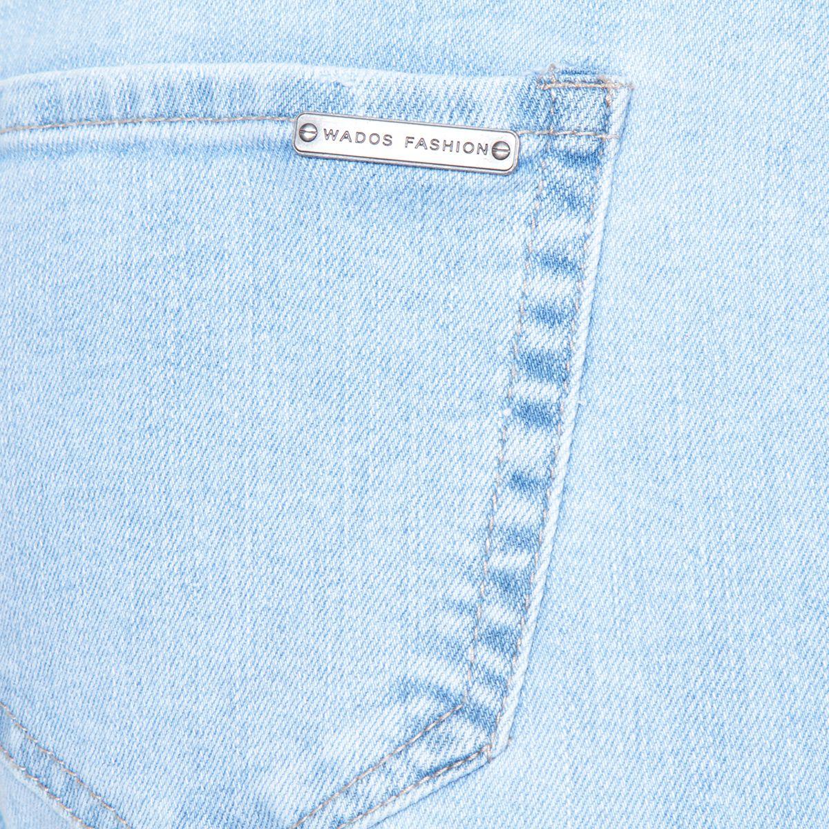 Bermuda Tiro Alto Pretina Basica 1 Boton 5 Bolsillos-9