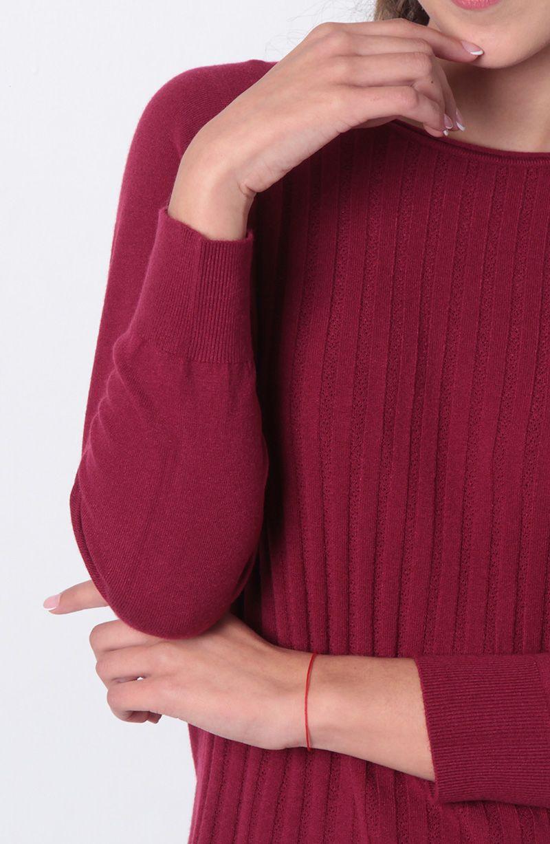 Sweater   Manga 3/4 Escote Redondo-3