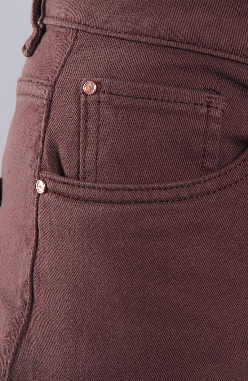 Jeans Wide Leg Tiro Alto  Pretina Basica 1 Boton-8