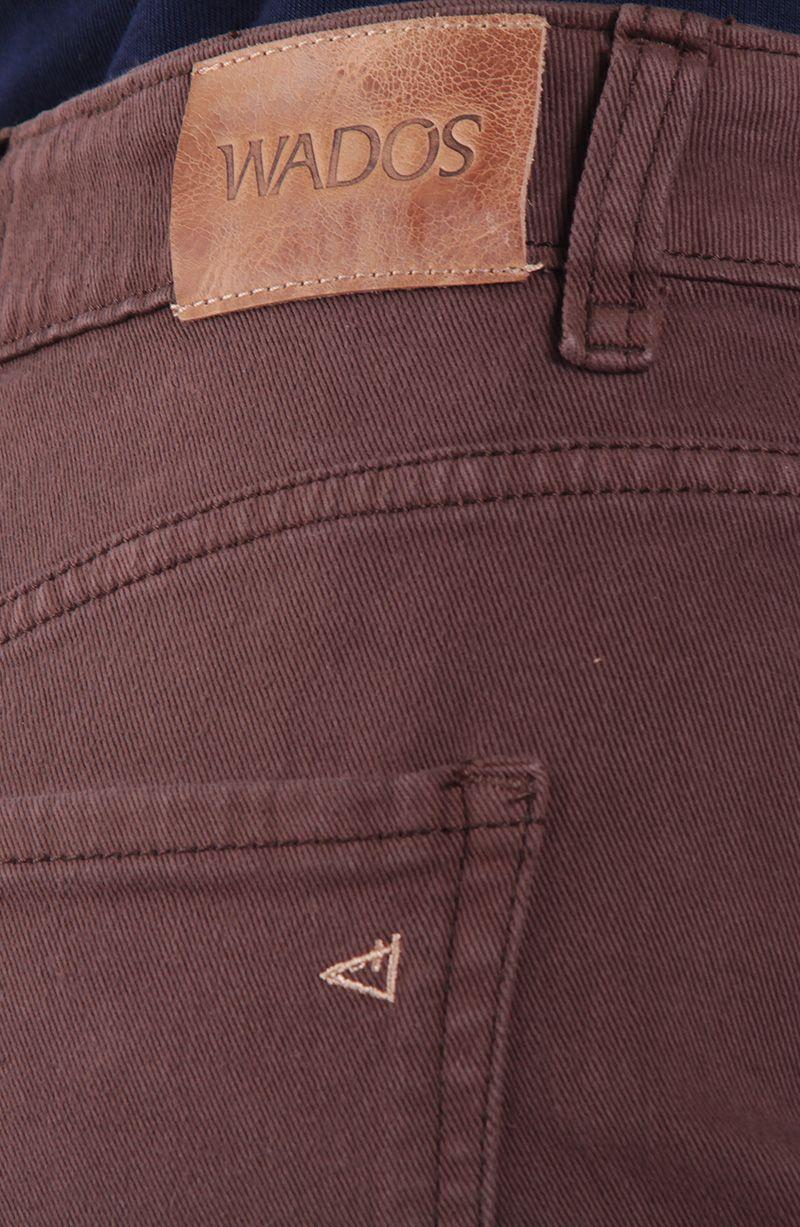 Jeans Wide Leg Tiro Alto  Pretina Basica 1 Boton-9