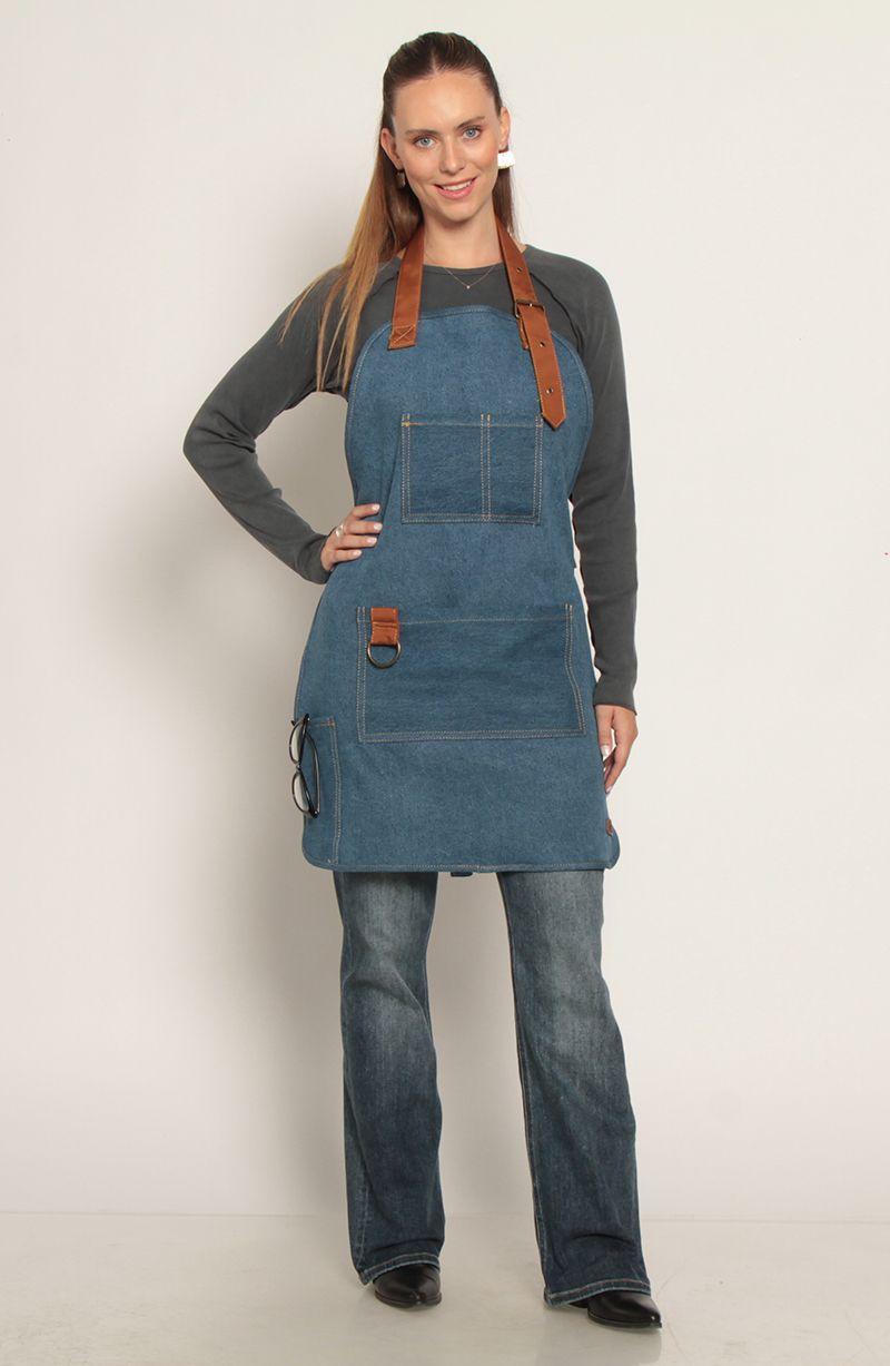 Pechera Denim Con Dise?o En Laser-6