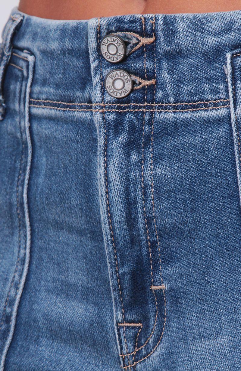 Jeans Recto Tiro Alto Pretina Media 2   Botones-2