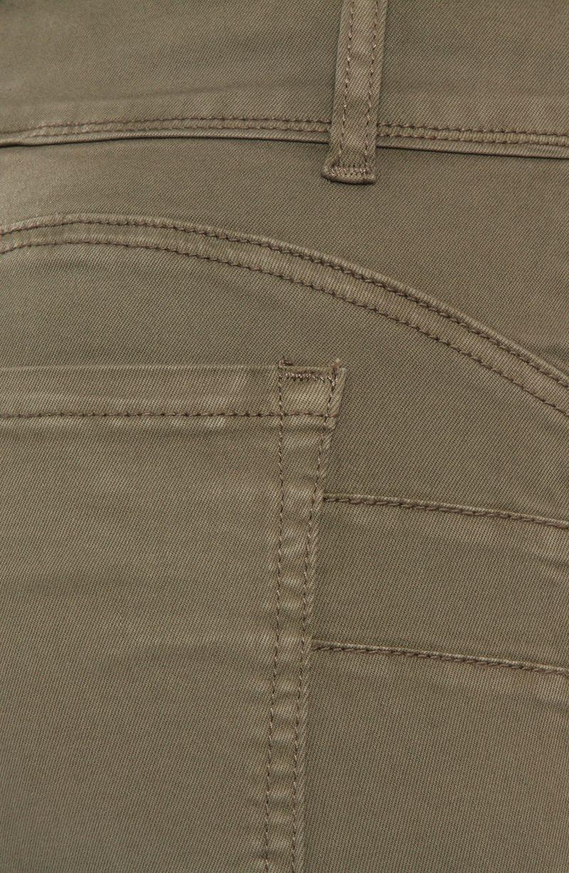 Pantalon Recto Tiro Alto Pretina Media 2 Botones Push Up-8